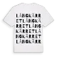 Långkärret ordlek t-shirt