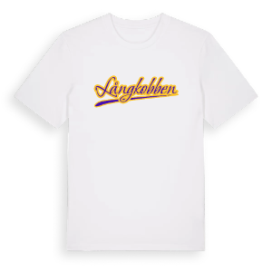 Långkobben baseball t-shirt – ekologisk bomull t-shirt från Pinshirt