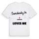 Någon i Långmora älskar mig t-shirt