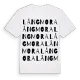 Långmora ordlek t-shirt