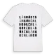 Långören ordlek t-shirt
