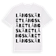 Långskäret ordlek t-shirt