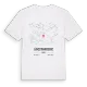 Långstrandsudd karta t-shirt