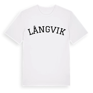 Långvik böjd t-shirt – ekologisk bomull t-shirt från Pinshirt