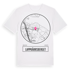 Lappkärrsberget t-shirt – ekologisk bomull t-shirt från Pinshirt