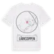 White t-shirt med Lärksoppen t-shirt