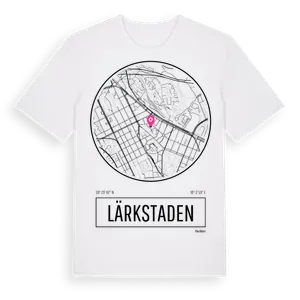 Lärkstaden t-shirt – ekologisk bomull t-shirt från Pinshirt