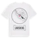 White t-shirt med Larsberg t-shirt