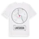 White t-shirt med Larsboda t-shirt