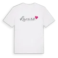 Lavarö hjärta t-shirt