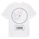 White t-shirt med Lervik t-shirt