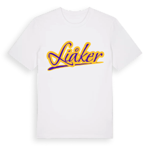 Liåker baseball t-shirt – ekologisk bomull t-shirt från Pinshirt