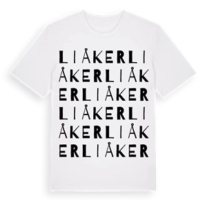Liåker ordlek t-shirt – ekologisk bomull t-shirt från Pinshirt
