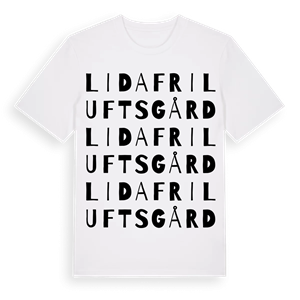 Lida Friluftsgård ordlek t-shirt – ekologisk bomull t-shirt från Pinshirt