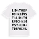 Lidatorp och Klövsta ordlek t-shirt