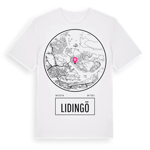Lidingö t-shirt – ekologisk bomull t-shirt från Pinshirt