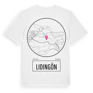Lidingön t-shirt – ekologisk bomull t-shirt från Pinshirt