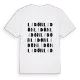 Lidön ordlek t-shirt