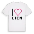 Jag älskar Lien t-shirt stort tryck