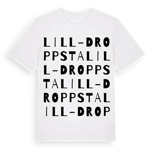 Lill-Droppsta ordlek t-shirt – ekologisk bomull t-shirt från Pinshirt