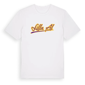 Lilla Al baseball t-shirt – ekologisk bomull t-shirt från Pinshirt