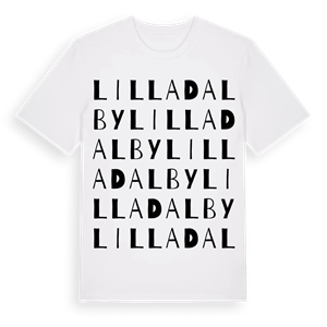 Lilla Dalby ordlek t-shirt – ekologisk bomull t-shirt från Pinshirt