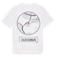 White t-shirt med Lilla Essingen t-shirt
