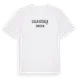 White t-shirt med Lilla Kisala i Sverige t-shirt