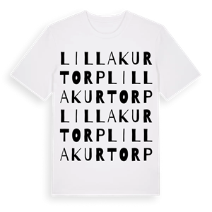 Lilla Kurtorp ordlek t-shirt – ekologisk bomull t-shirt från Pinshirt