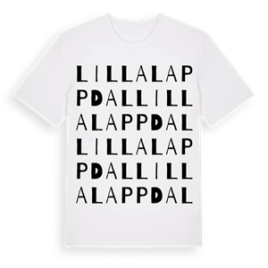 Lilla Lappdal ordlek t-shirt – ekologisk bomull t-shirt från Pinshirt