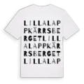 Lilla Lappkärrsberget ordlek t-shirt