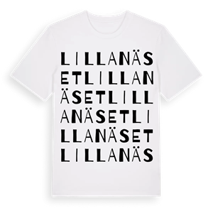 Lilla Näset ordlek t-shirt – ekologisk bomull t-shirt från Pinshirt