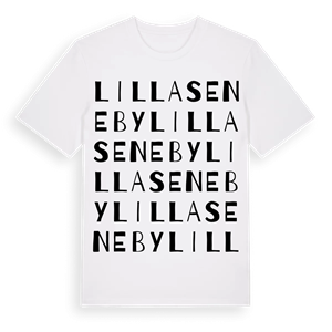 Lilla Seneby ordlek t-shirt – ekologisk bomull t-shirt från Pinshirt