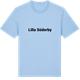 Blue Soul t-shirt med Lilla Söderby fetstil t-shirt