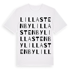 Lilla Stenby ordlek t-shirt – ekologisk bomull t-shirt från Pinshirt