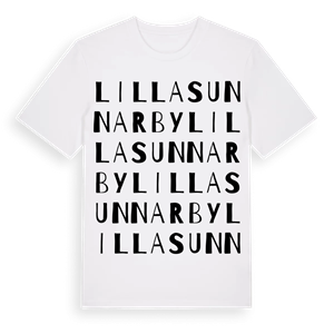 Lilla Sunnarby ordlek t-shirt – ekologisk bomull t-shirt från Pinshirt