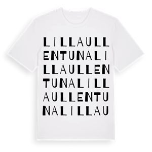 Lilla Ullentuna ordlek t-shirt – ekologisk bomull t-shirt från Pinshirt