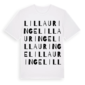 Lilla Uringe ordlek t-shirt – ekologisk bomull t-shirt från Pinshirt