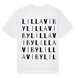Lilla Viby ordlek t-shirt – ekologisk bomull t-shirt från Pinshirt