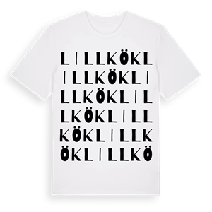 Lillkök ordlek t-shirt – ekologisk bomull t-shirt från Pinshirt