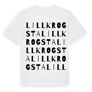Lillkrogsta ordlek t-shirt – ekologisk bomull t-shirt från Pinshirt