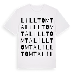 Lilltomta ordlek t-shirt – ekologisk bomull t-shirt från Pinshirt