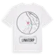 White t-shirt med Linatorp t-shirt