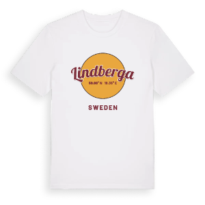 Lindberga cirkel t-shirt – ekologisk bomull t-shirt från Pinshirt