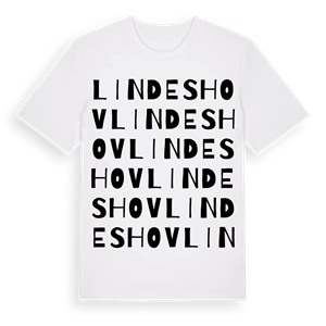 Lindeshov ordlek t-shirt – ekologisk bomull t-shirt från Pinshirt