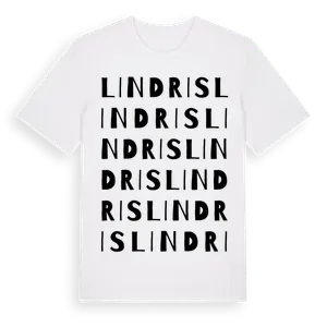 Lindris ordlek t-shirt – ekologisk bomull t-shirt från Pinshirt