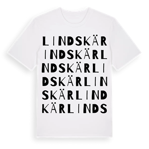 Lindskär ordlek t-shirt – ekologisk bomull t-shirt från Pinshirt