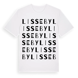 Lisseby ordlek t-shirt – ekologisk bomull t-shirt från Pinshirt
