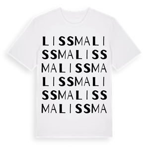 Lissma ordlek t-shirt – ekologisk bomull t-shirt från Pinshirt