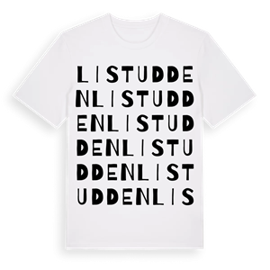 Listudden ordlek t-shirt – ekologisk bomull t-shirt från Pinshirt